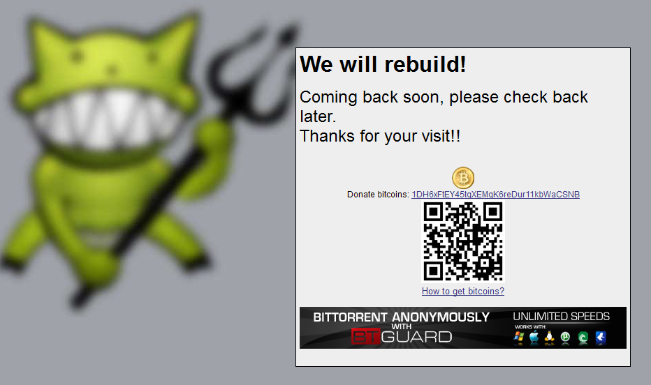 The real Demonoid 2 is back online demonoid