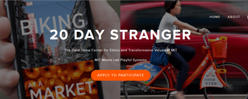 20 Day Stranger Share your life with a stranger 1 20 days stranger