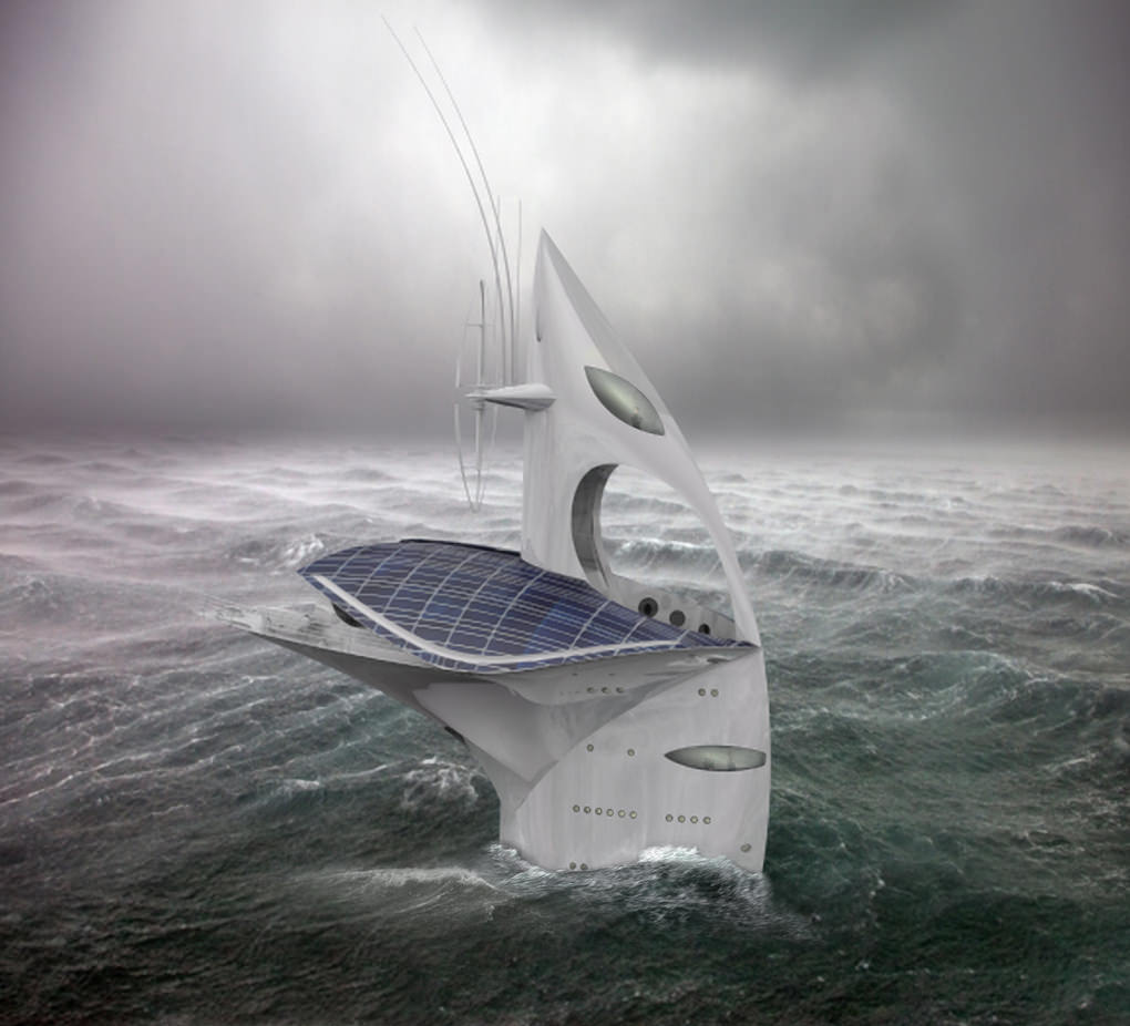 SeaOrbiter taken from a novel by Jules Verne