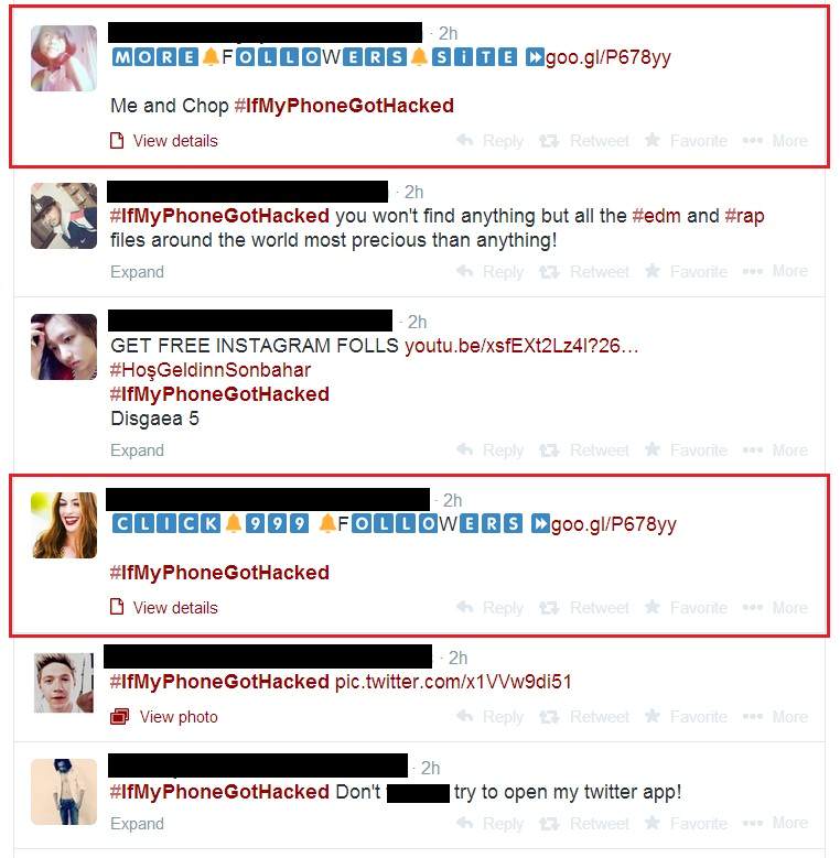 Δημοφιλές Twitter Hashtag χρησιμοποιείται για την προώθηση κακόβουλων ιστοσελίδων 2 twitter