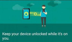 On-body detection: Έξυπνο κλείδωμα για συσκευές με Android 5.0+ 1 Η επιλογή On-body detection αποτελεί μέρος των επιλογών για το λεγόμενο έξυπνο κλείδωμα της συσκευής με Andrοid 5.0.1+, γνωστή ως Smart Lock