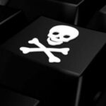 piracy pirate skull and crossbones poison symbol illegal download o1419347604