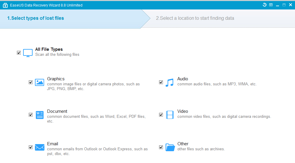 EaseUS Data Recovery Wizard Pro: Data recovery in three simple steps! 3 recovery wizard preview