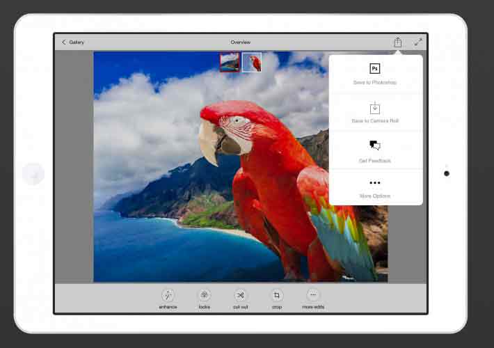 Adobe made available 4 new CC apps for Android 1 Adobe Photoshop Mix
