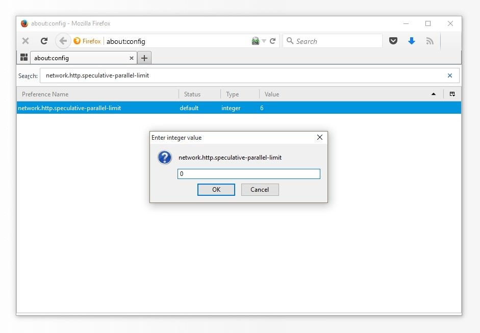Disable Speculative Connect API in Firefox 2 How to Disable the Speculative Connect API in Firefox