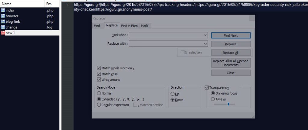 Αντιγράψετε όλα τα URL των tabs του Firefox χωρίς επεκτάσεις 3 notepad plus plus Firefox