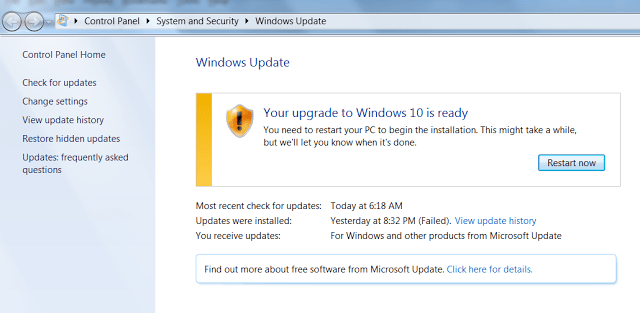 Microsoft: αναγκαστικές αναβαθμίσεις των Windows 7 σε Windows 10 1 Upgrade to Windows 10