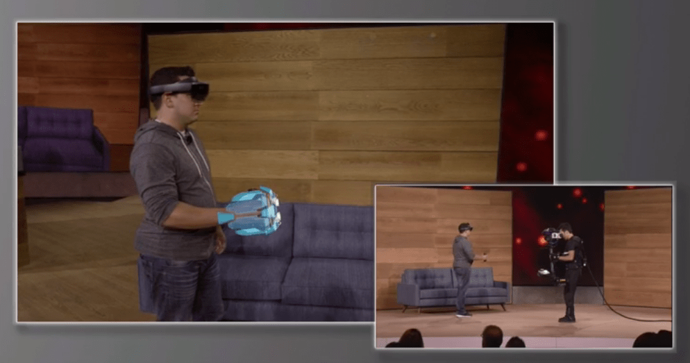 Project X-ray Η εκπληκτική παρουσίαση του HoloLens από τη Microsoft 1 hololens Microsoft