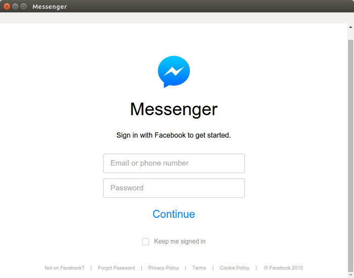 Συνεχίζοντας στο Ubuntu. Προτάσεις εφαρμογών. 7 facebook_messenger_linux_2