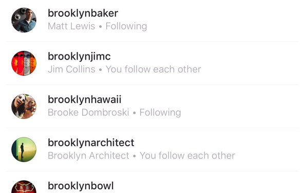 More details for Instagram users too