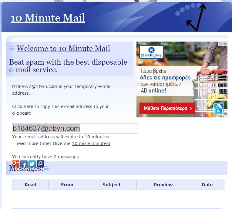 10minutemail