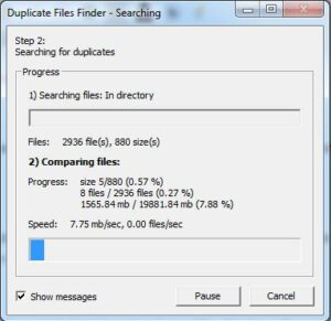 Quickly and easily delete duplicate files on your PC! ;) see how! 4 searching-for-duplicate-files