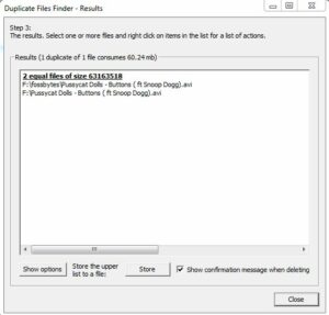 Quickly and easily delete duplicate files on your PC! ;) see how! 5 duplicate-file-founded