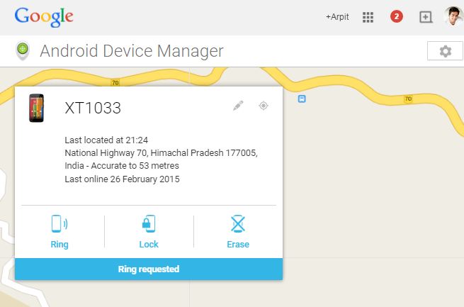 Lost your Android Phone? Find it with just 2 words! See how! 2 find-android-silent-mode