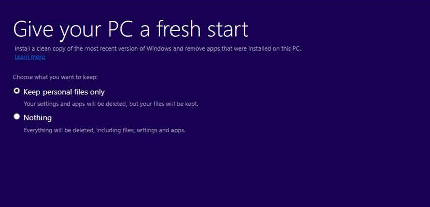 Refresh Windows Tool new tool from Microsoft 1 Refresh Windows Tool