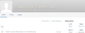 EXCLUSIVE: Critical vulnerability identified on Twitter (?) 4 file descriptor