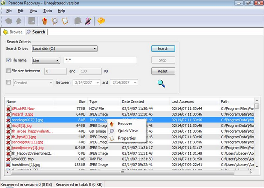 Ανακαλύψτε τα 5 καλύτερα Free Data Recovery Software! 5 PandoraRecovery-BestFreeDataRecoveryTools