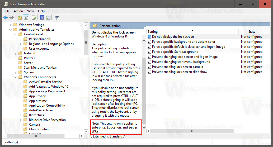 Προσοχή: η Microsoft αλλάζει κρυφά το Group Policy πριν την ενημέρωση 2 1 lock-screen