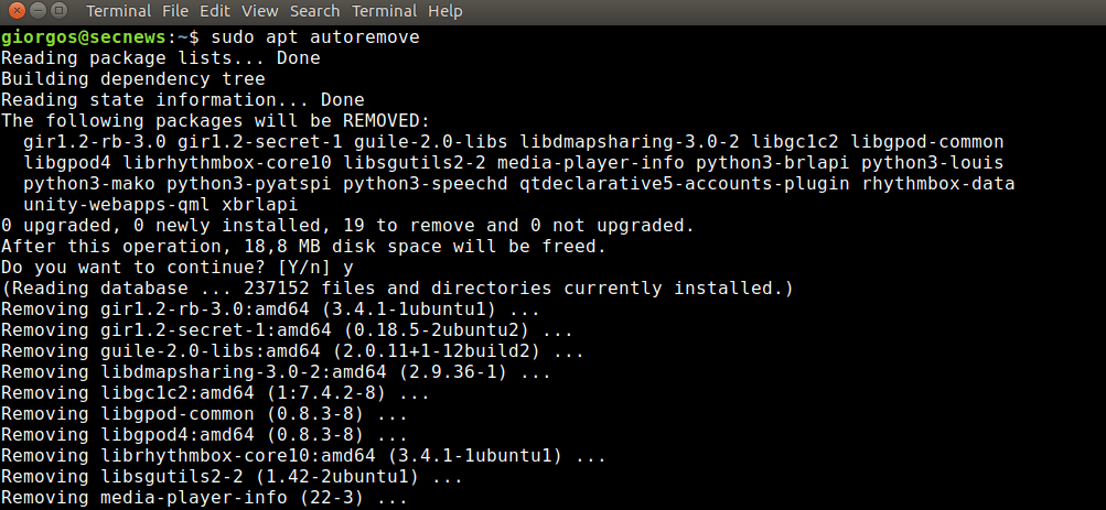 Ubuntu 16.10 Yakkety Yak