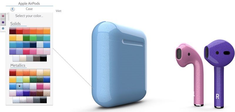 Τα Apple AirPods τώρα διαθέσιμα σε 58 χρώματα από την ColorWave 1 airpods