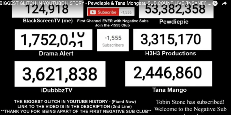 YouTube: Glitch caused channels to lose thousands of subscribers 1 youtube