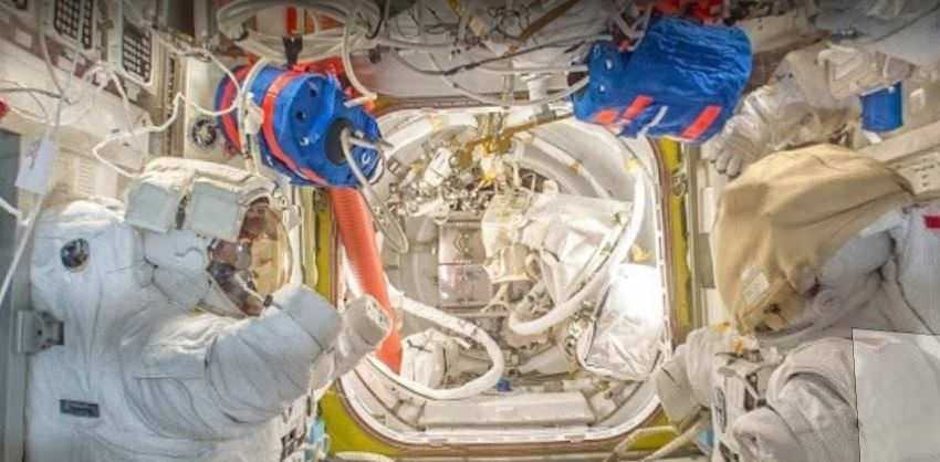 The International Space Station on Google Street View