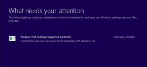 Windows 10 δεν υποστηρίζονται πλέον σε αυτό τον υπολογιστή 1 Windows 10 is no longer supported on this PC