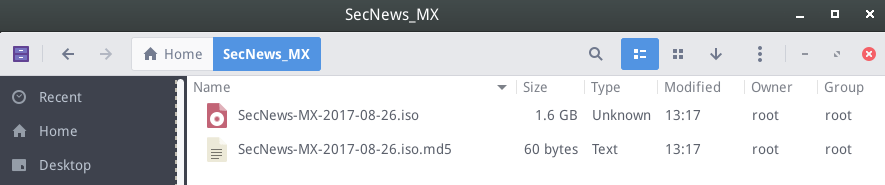 MX Linux 16.1 x64 Custom ISO από το SecNews 2 MX Linux