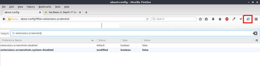 Firefox 55: Enable screenshots 4 Firefox 55: Enable screenshots
