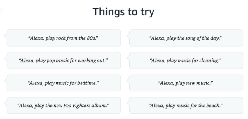 Alexa voice commands are now compatible with the Amazon Music 2 app Alexa voice commands are now compatible with the Amazon Music app