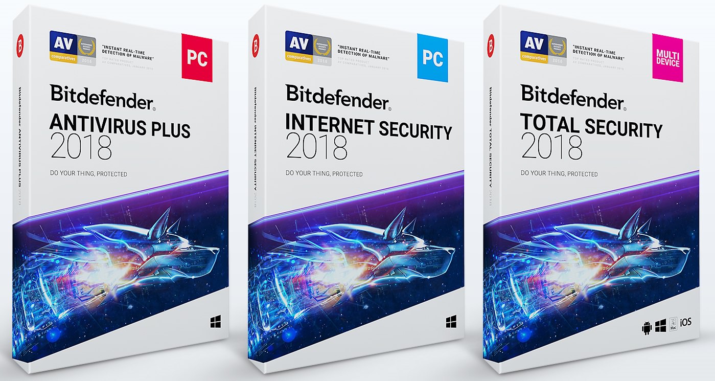 Bitdefender Total Security 2018 Κερδίστε 15 άδειες!