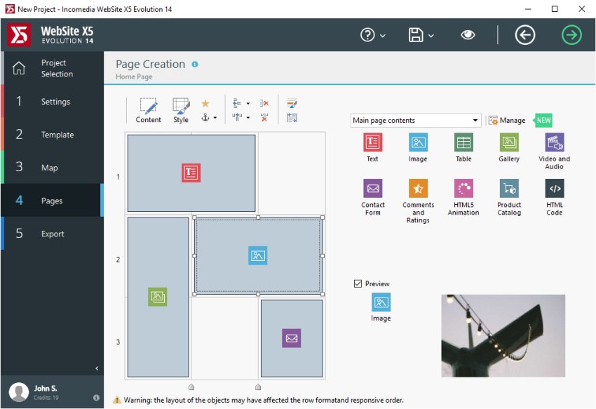 WebSite X5 Evolution 14 simply impressive: Win 5 licenses