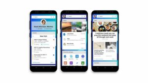 Microsoft's Android launcher allows mobile and PC connection 1 startup