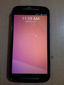 Moto G2: Can run on Ubuntu Touch operating system 1 Moto G2