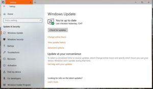 How to disable Windows Update notifications on Windows 10 1 Windows Update