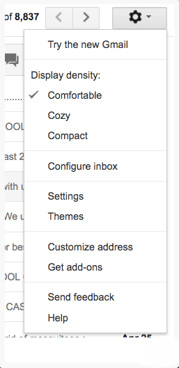 How to get the new Gmail Web Interface?