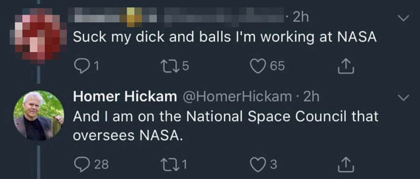 NASA lost internship