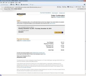 Ψεύτικα email από την Amazon διανέμουν Banking Trojan 1 Amazon