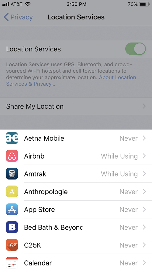 Prevent apps from tracking your smartphone in simple steps!