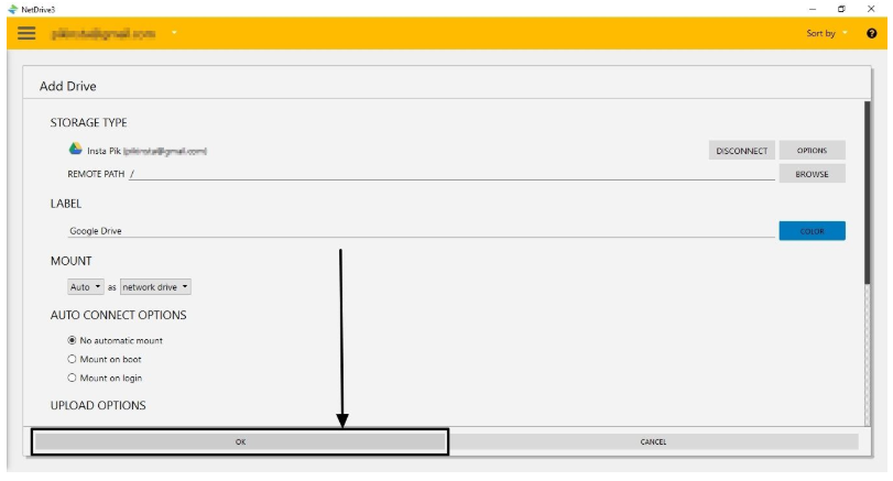 Πως να αποθηκεύσετε αρχεία με το Netdrive για Windows 9 Πως να αποθηκεύσετε αρχεία με το Netdrive για Windows