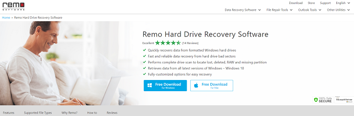 Remo Hard Drive Recovery Software: Εύκολη ανάκτηση δεδομένων σε περιβάλλον Windows