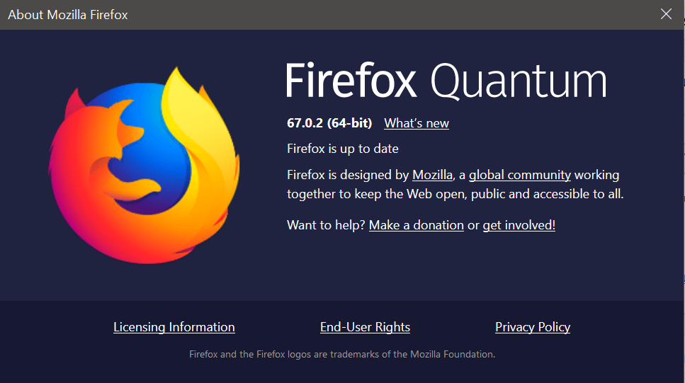 Firefox 67.0.2 (Quantum) download before official release 2 Firefox 67.0.2 (Quantum) download before official release