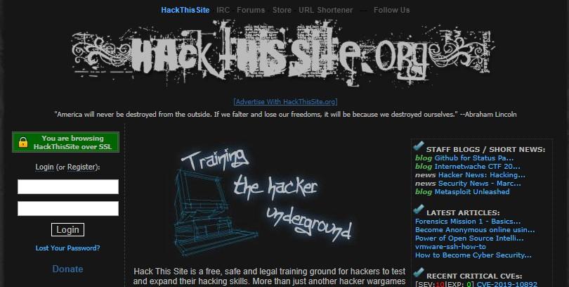 5 ιστότοποι για να μάθετε πώς να κάνετε ethical hack 6 5 ιστότοποι για να μάθετε πώς να κάνετε ethical hack
