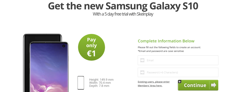 Facebook απάτη: Samsung Galaxy S9-S10 με 1 δολάριο 2 facebook