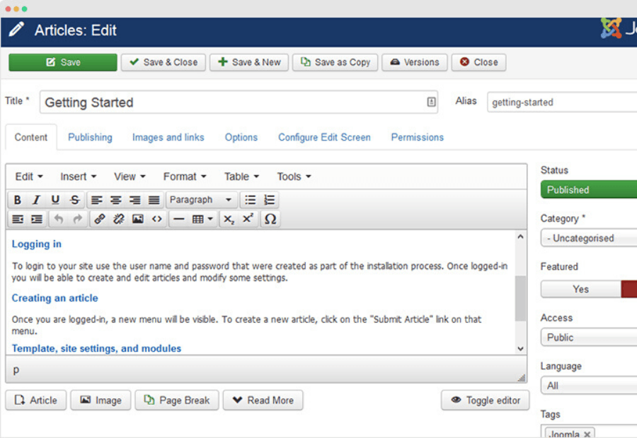 Beginner's Guide: How to Upload an Article in Joomla 2 Joomla