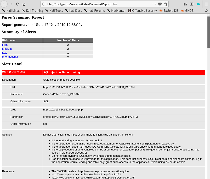 Paros web scanner: Πως να το χρησιμοποιήσετε σε Linux και Windows 13 Paros web scanner: Πως να το χρησιμοποιήσετε σε Linux και Windows