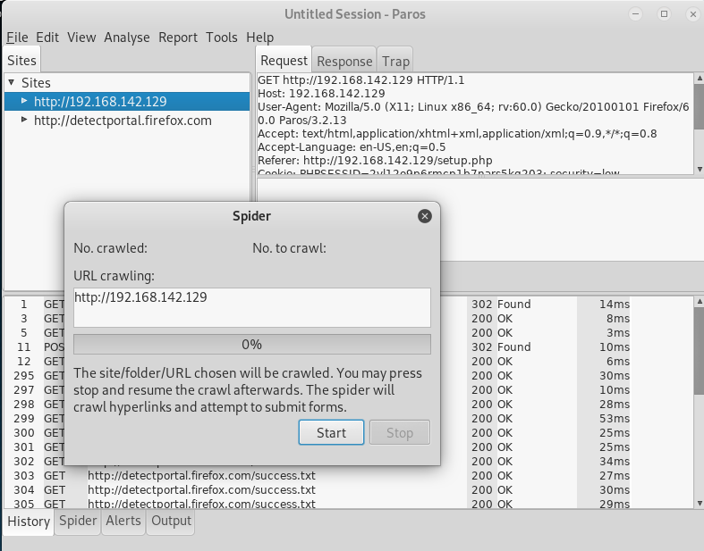 Paros web scanner: Πως να το χρησιμοποιήσετε σε Linux και Windows 8 Paros Windows