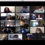 Naked man "accidentally" participates in a school Zoom meeting!
