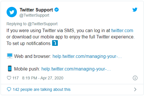 Twitter: Απενεργοποιεί το Tweeting μέσω SMS για λόγους ασφαλείας!